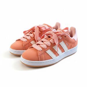 Adidas Campus Peach Suede Sneakers Womens 8.5 Thick Laces Casual